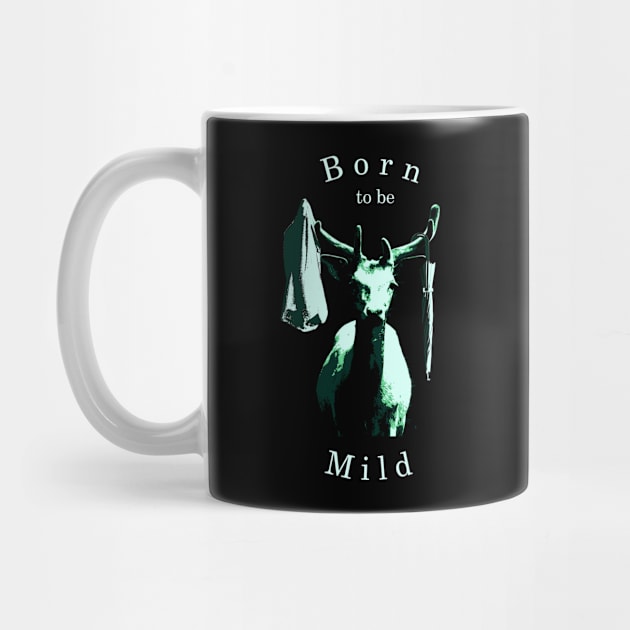 Born to be Mild - Deer Coat Hanger by Dracos Graphics